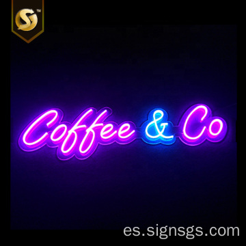 Letrero de neón decorativo Letrero LED Letras LED